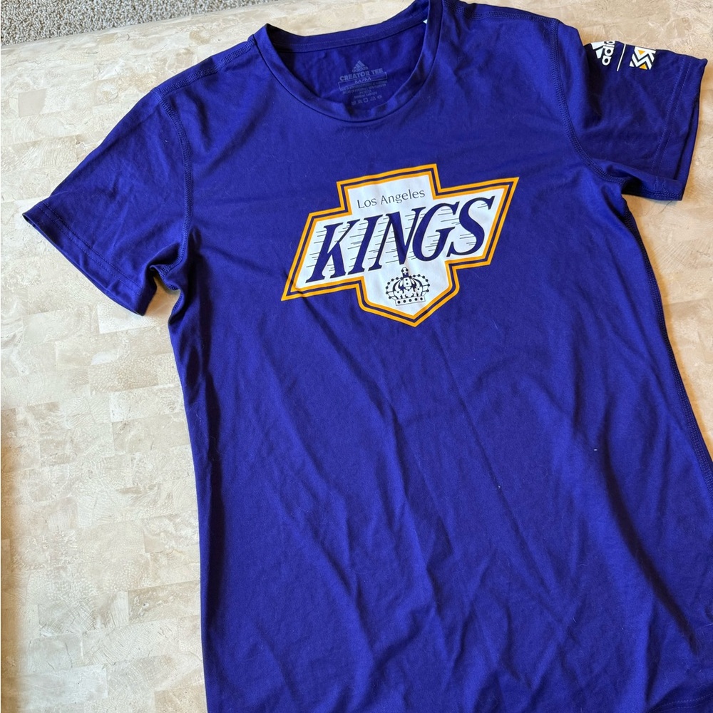 Adidas Los Angeles Kings Purple Tee